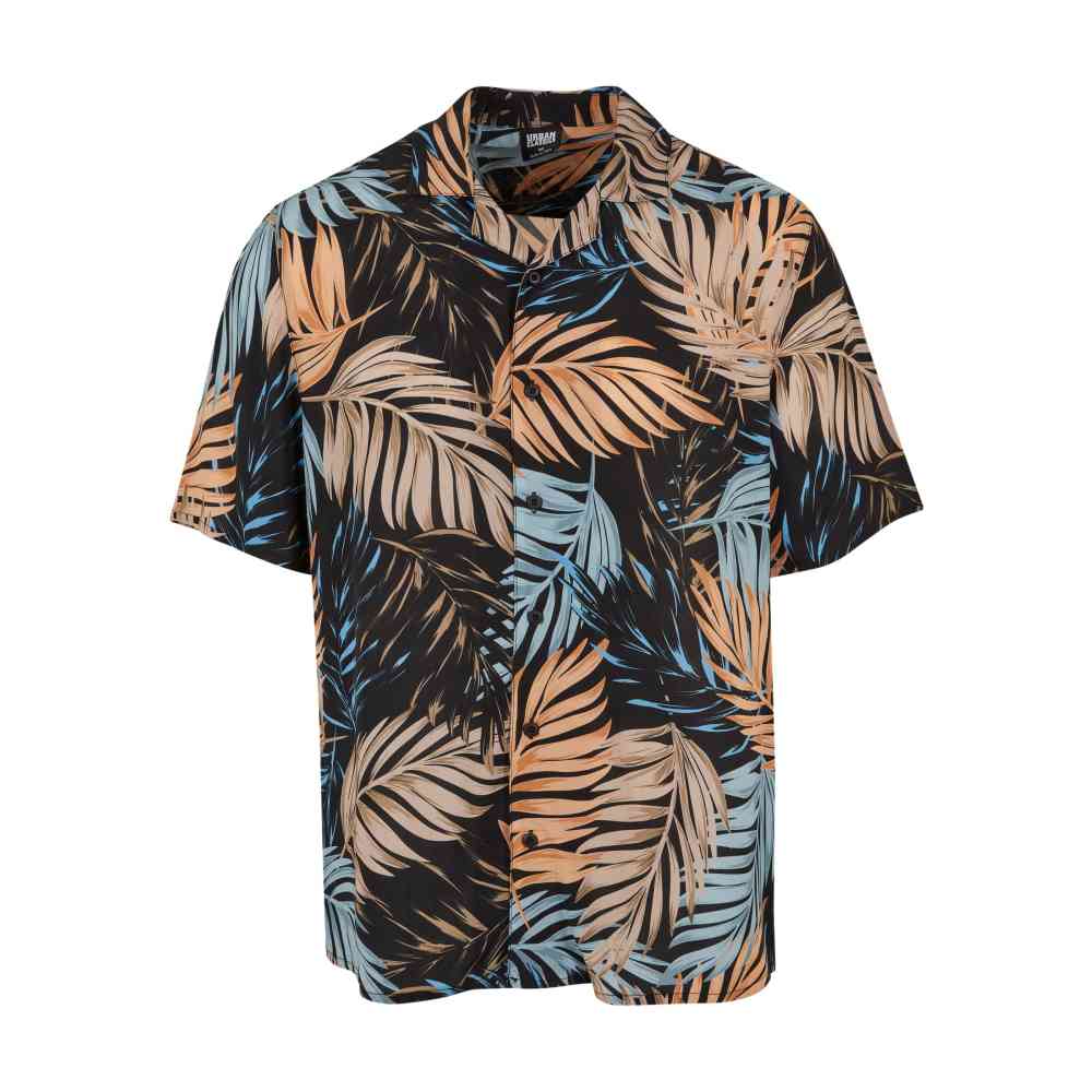 Urban Classics - Viscose AOP Resort Chemisier - Multicolore